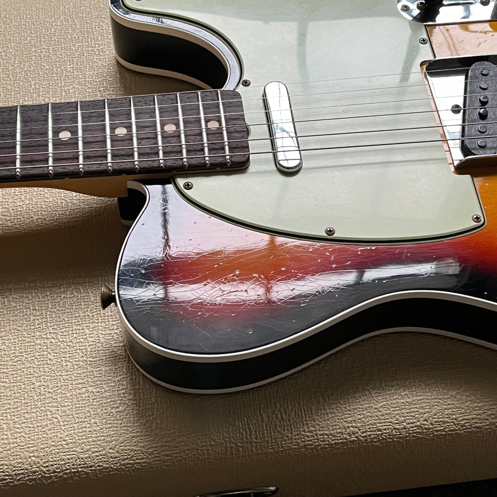 Fender Custom Shop 1960 Telecaster Custom Journeyman Relic 2022 - 3 Color Sunburst - 11
