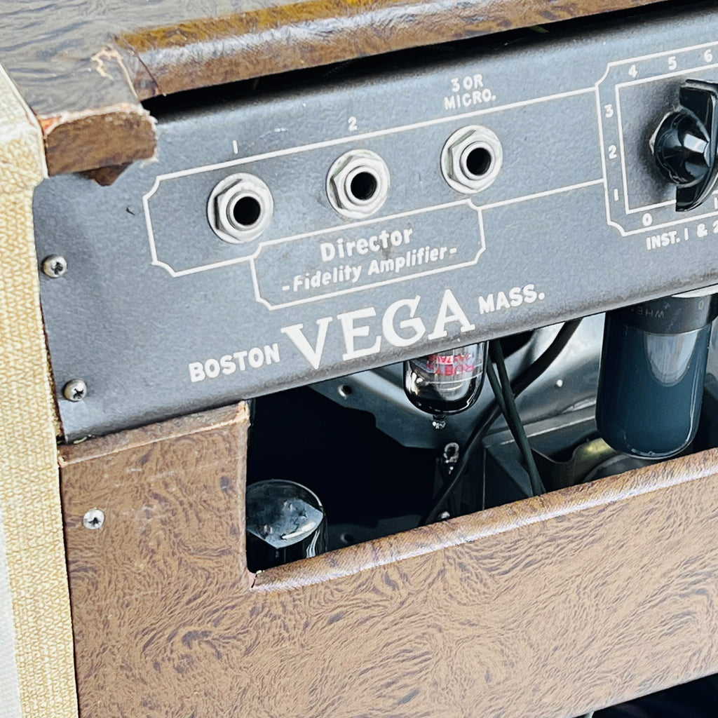 Vega A-54 Director 1x12" Combo 1950s - Brown - 11