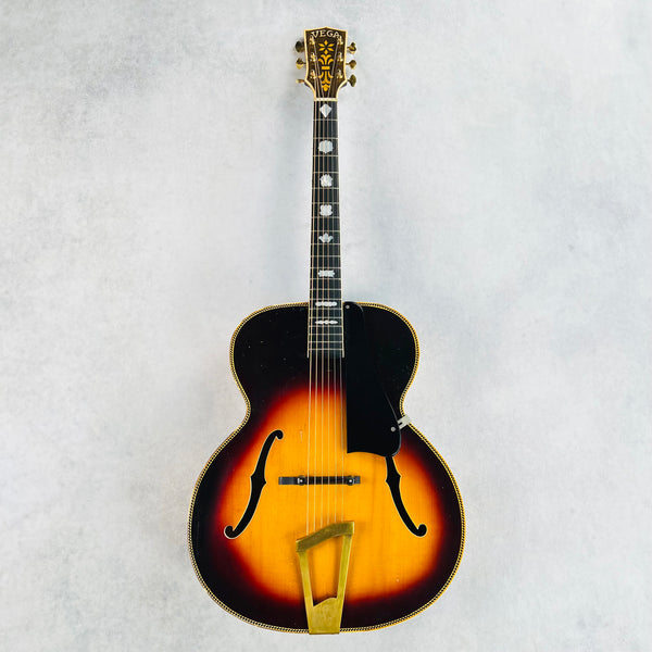 1940 Vega Advanced Model C-86 Vintage Acoustic Archtop Guitar - Sunburst - 2