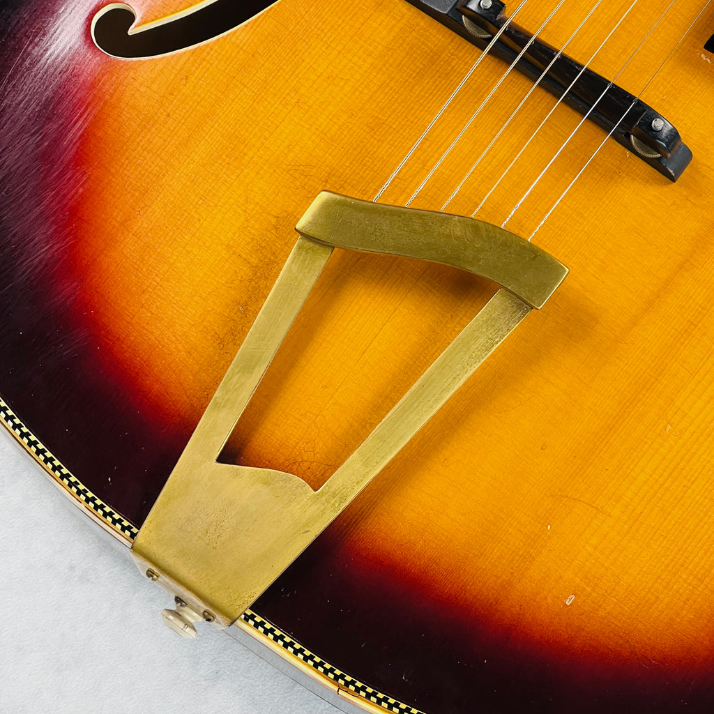 1940 Vega Advanced Model C-86 Vintage Acoustic Archtop Guitar - Sunburst - 5