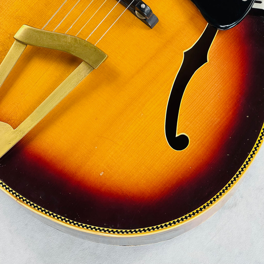 1940 Vega Advanced Model C-86 Vintage Acoustic Archtop Guitar - Sunburst - 6