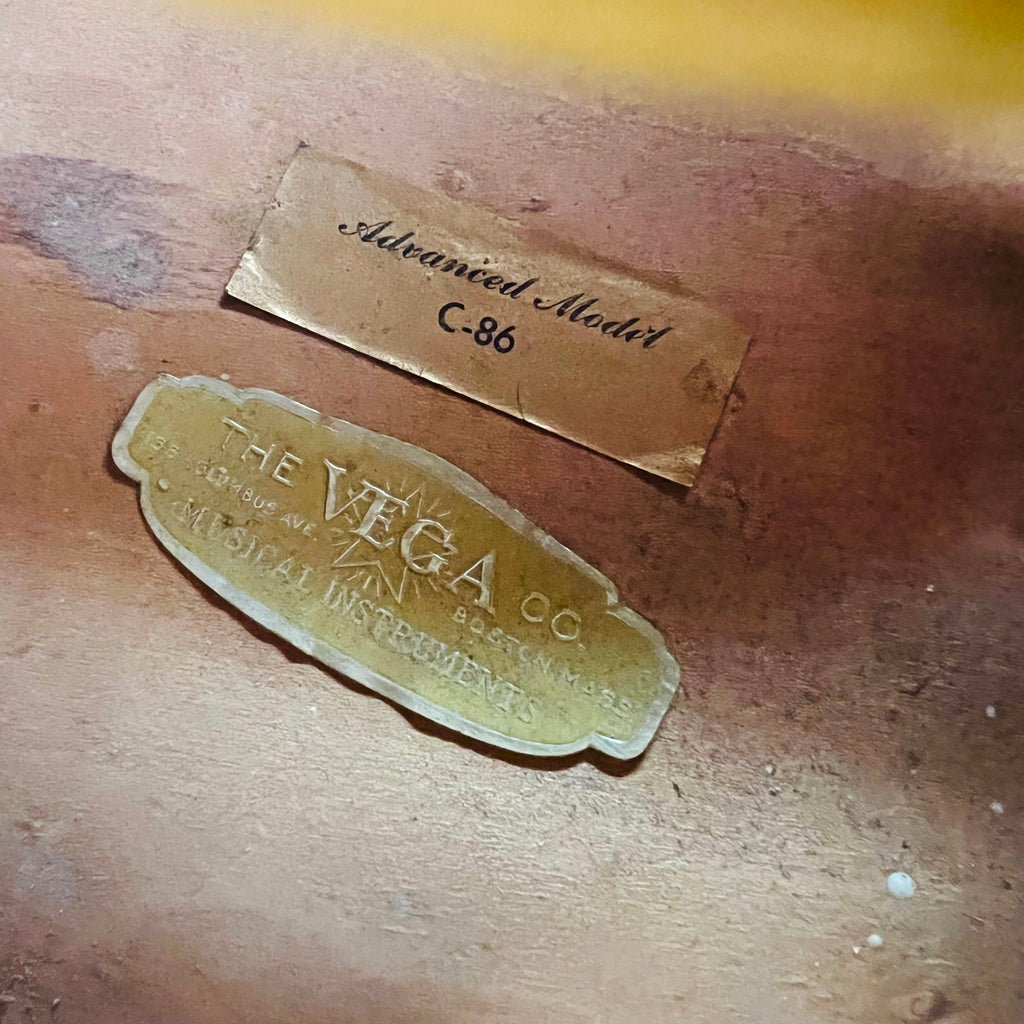 1940 Vega Advanced Model C-86 Vintage Acoustic Archtop Guitar - Sunburst - 8