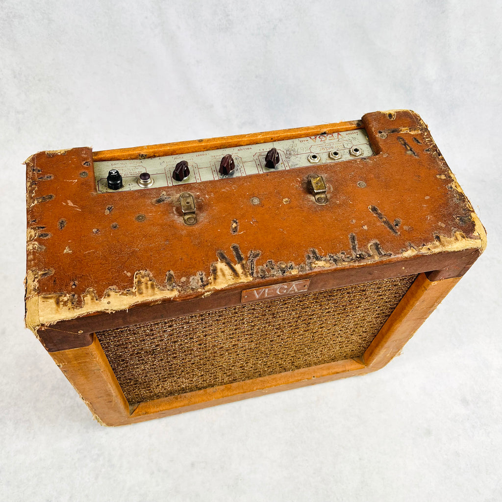 Vega Director Model A-60 1x12" Combo Amplifier 1959 - Brown - 2