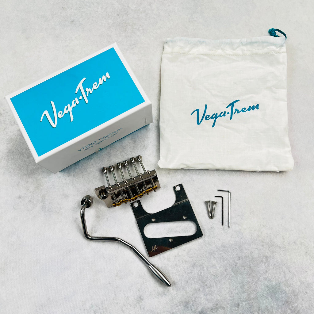Vega-Trem VT2ND Teletrem Classic Tremolo Bridge Without Logo - 8