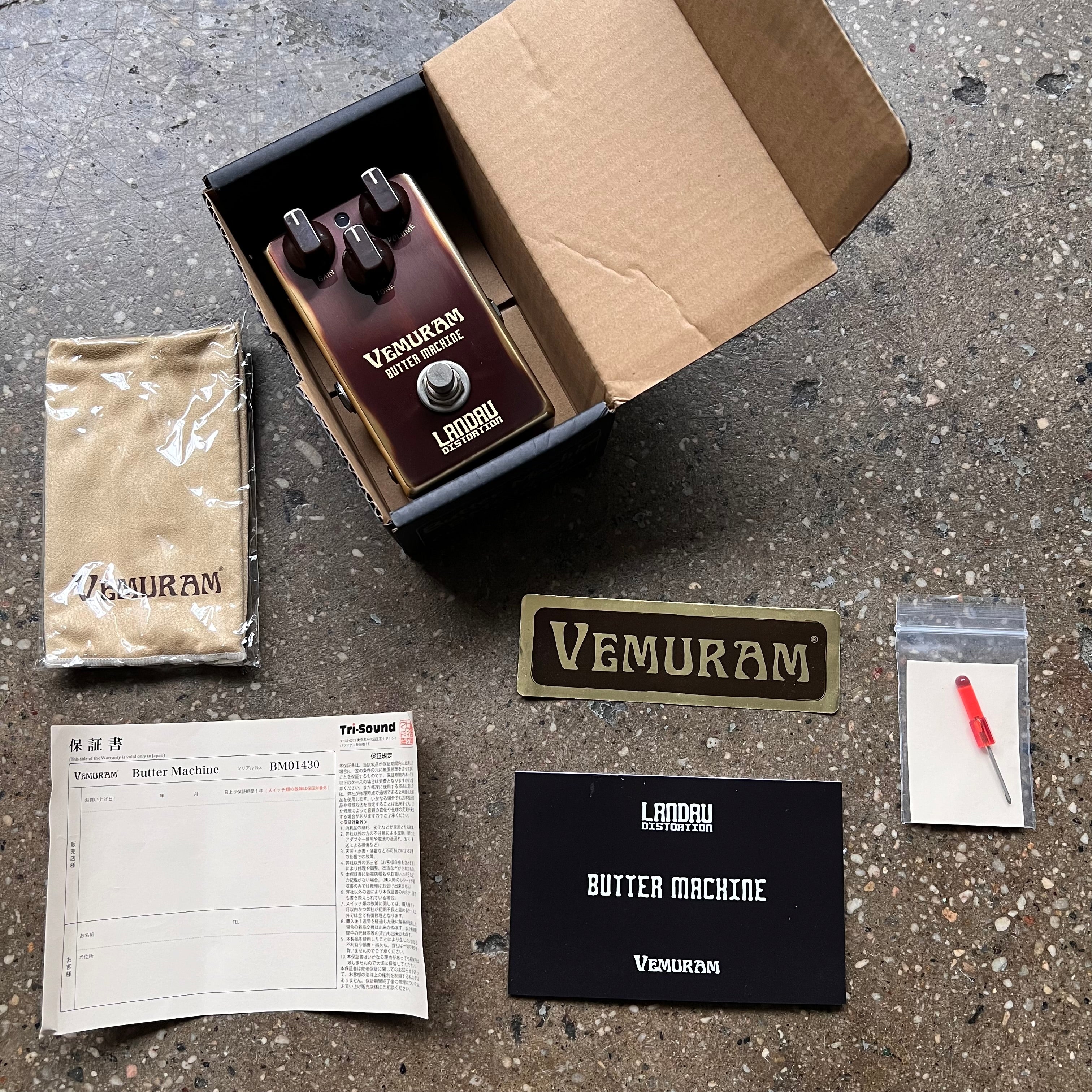 Vemuram Butter Machine Michael Landau Signature Distortion