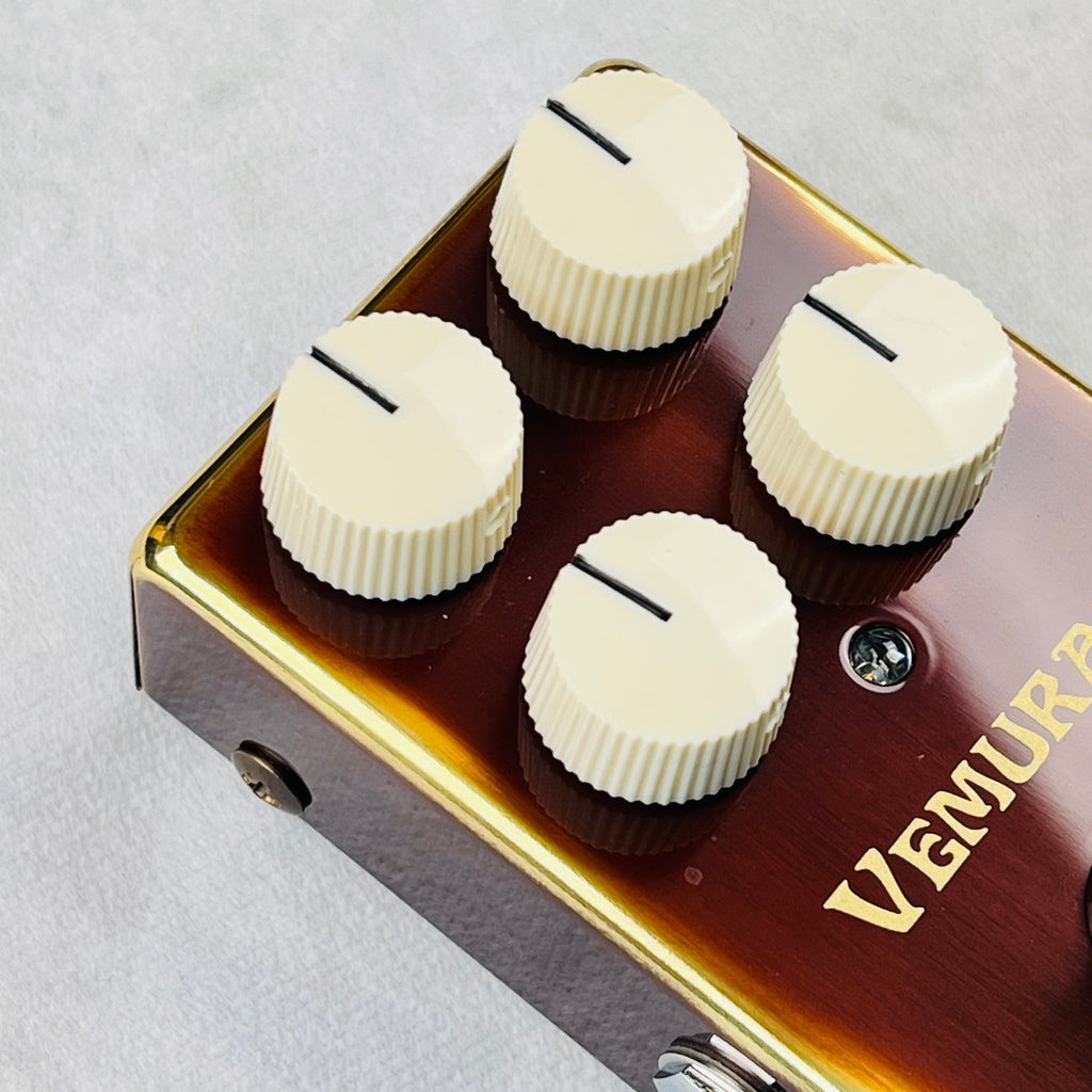 Vemuram Jan Ray Overdrive Guitar Effects Pedal Bronze Made In Japan - 2