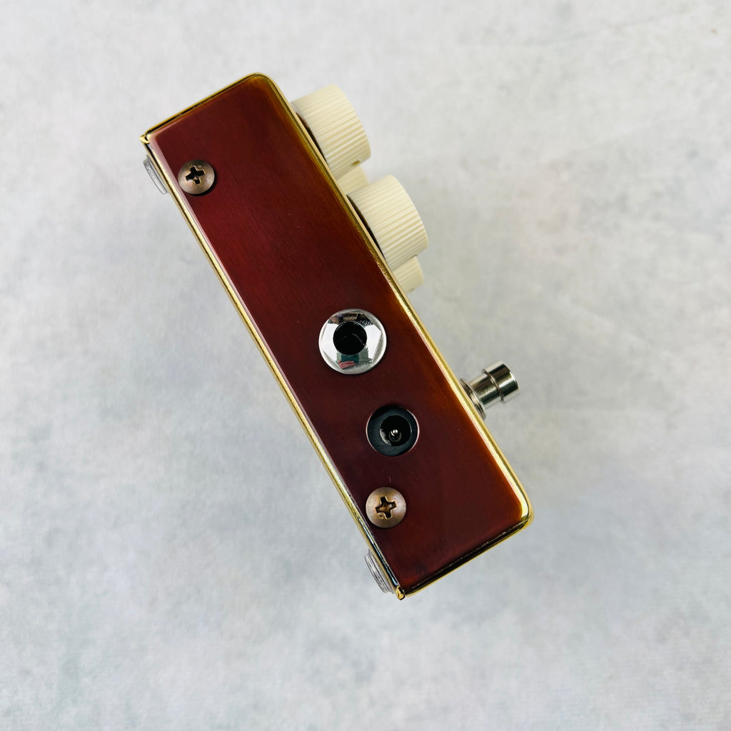 Vemuram Jan Ray Overdrive Guitar Effects Pedal Bronze Made In Japan - 4