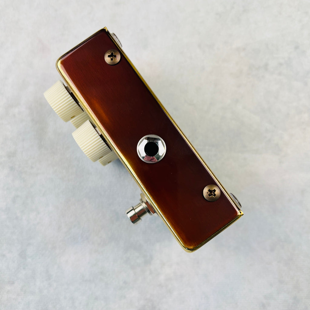 Vemuram Jan Ray Overdrive Guitar Effects Pedal Bronze Made In Japan - 5