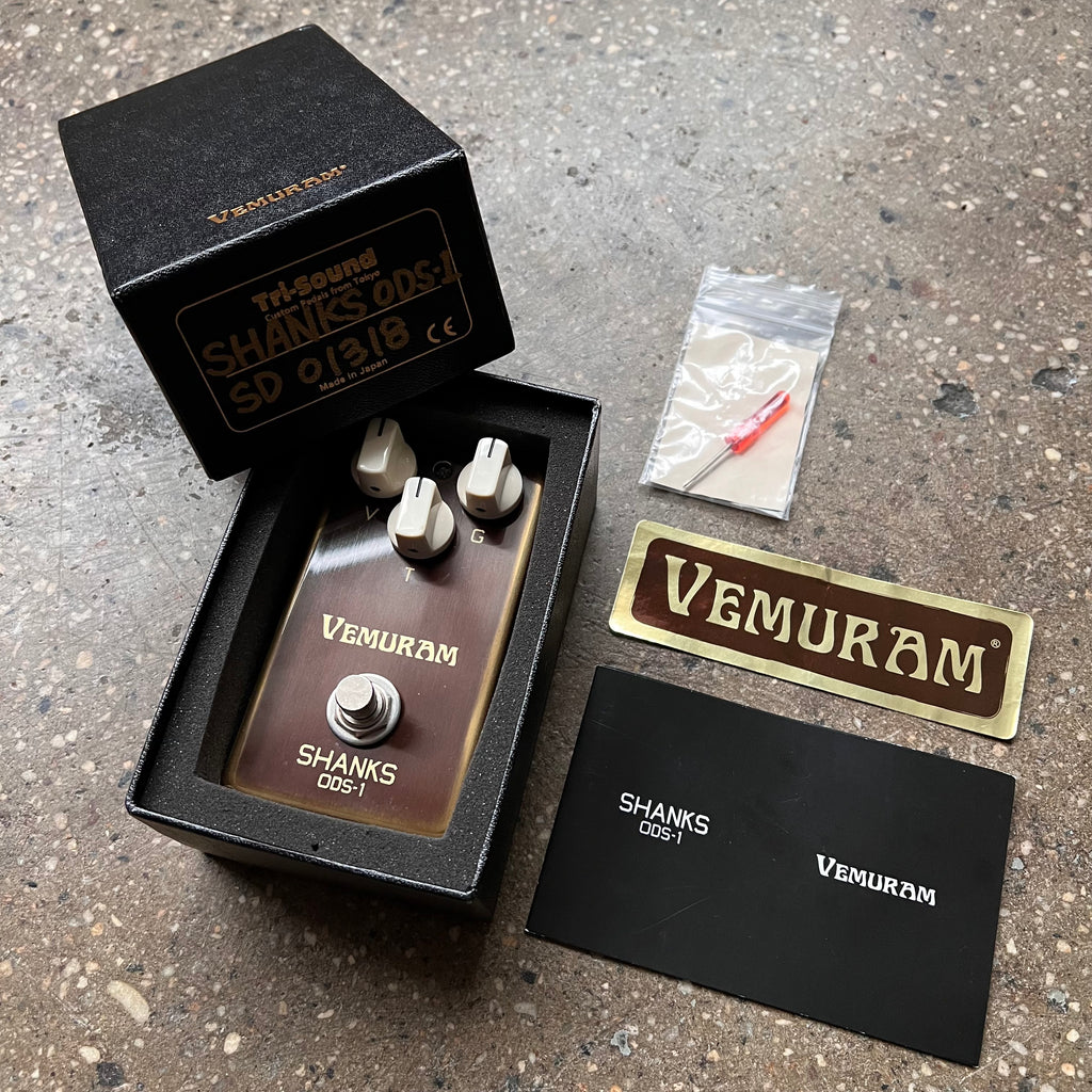 Vemuram Shanks ODS-1 Overdrive Pedal - Brass - 9