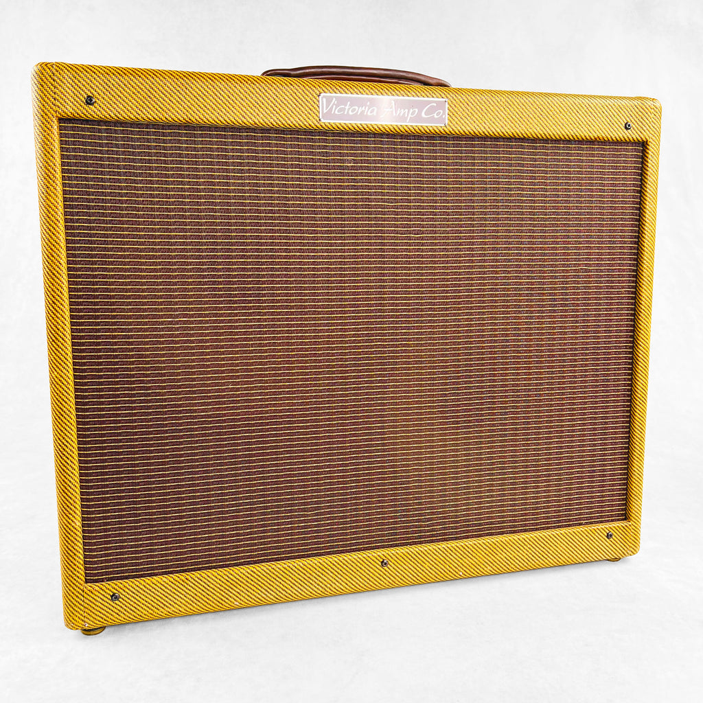 Victoria 50212-T 50w 2x12" Combo Amplifier 2000s - Tweed - 1