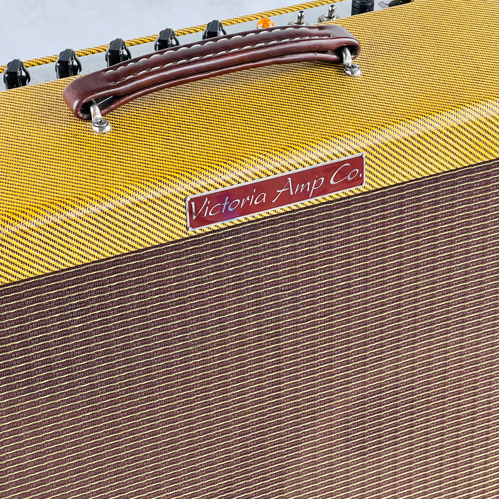 Victoria 50212-T 50w 2x12" Combo Amplifier 2000s - Tweed - 4