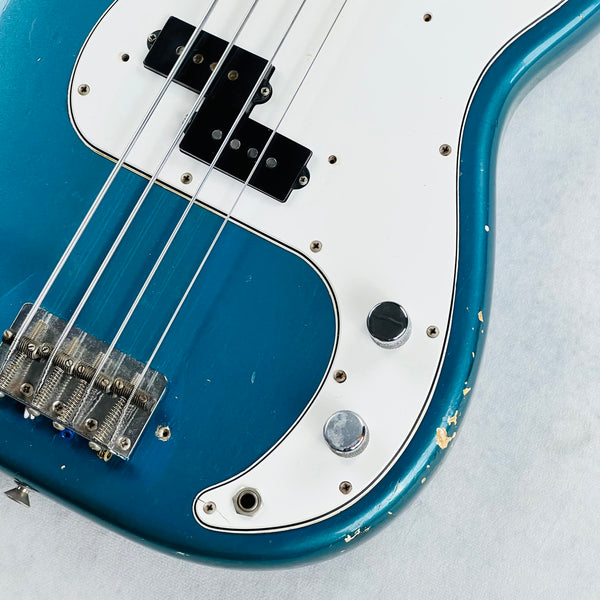 Fender Precision Bass 1963 Neck & 1965 Body - Lake Placid Blue - 5