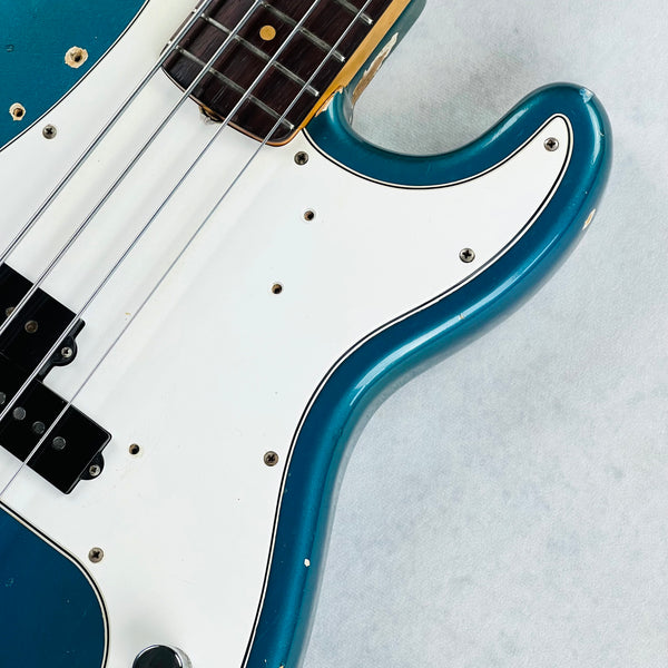 Fender Precision Bass 1963 Neck & 1965 Body - Lake Placid Blue - 6