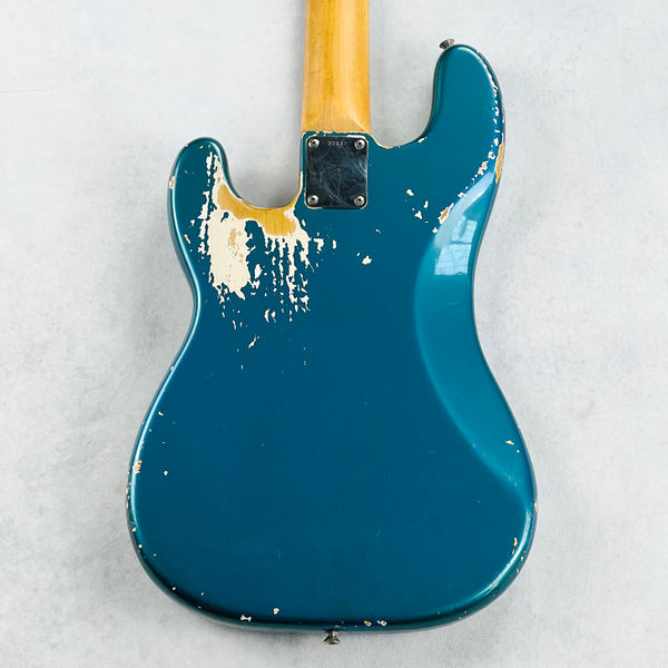 Fender Precision Bass 1963 Neck & 1965 Body - Lake Placid Blue - 17