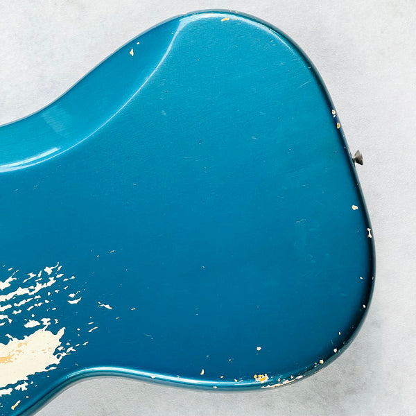 Fender Precision Bass 1963 Neck & 1965 Body - Lake Placid Blue - 19
