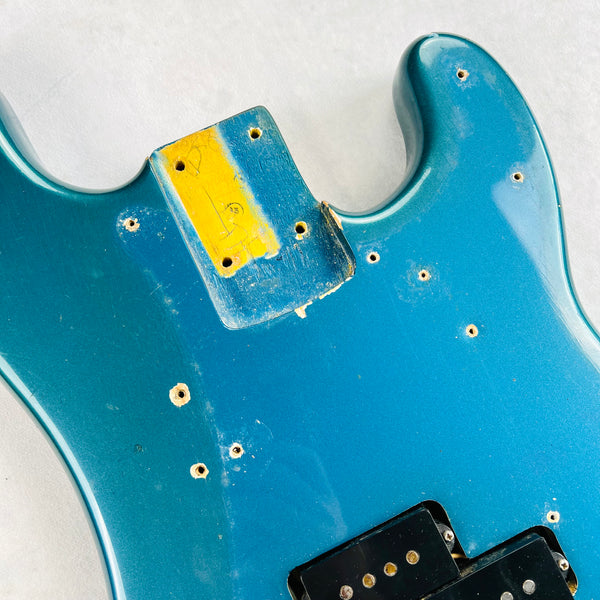 Fender Precision Bass 1963 Neck & 1965 Body - Lake Placid Blue - 9