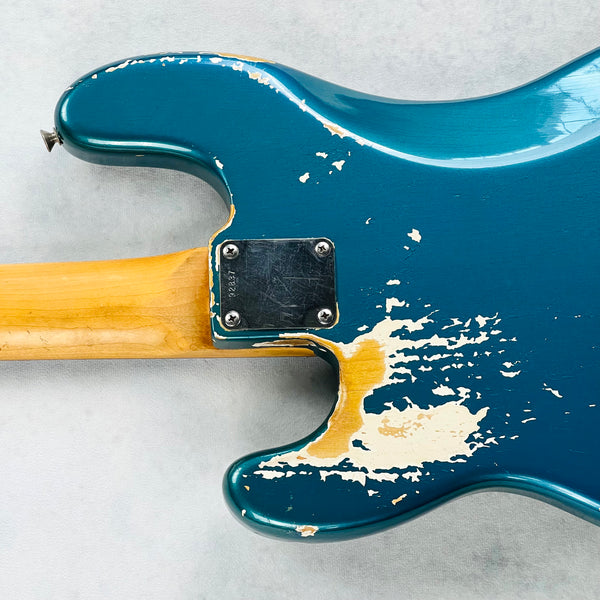 Fender Precision Bass 1963 Neck & 1965 Body - Lake Placid Blue - 20