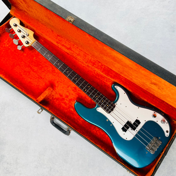 Fender Precision Bass 1963 Neck & 1965 Body - Lake Placid Blue - 24
