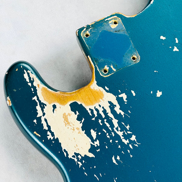 Fender Precision Bass 1963 Neck & 1965 Body - Lake Placid Blue - 12