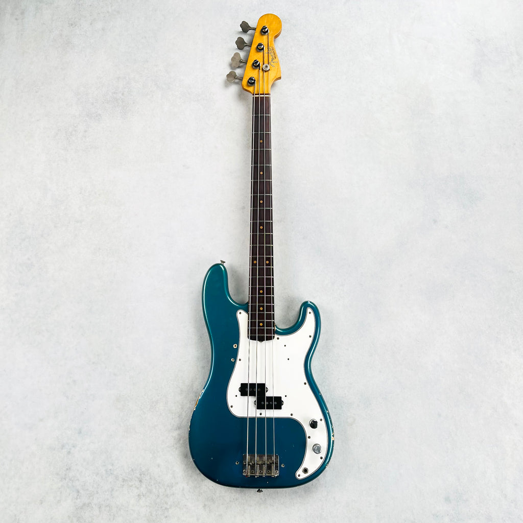 Fender Precision Bass 1963 Neck & 1965 Body - Lake Placid Blue - 2