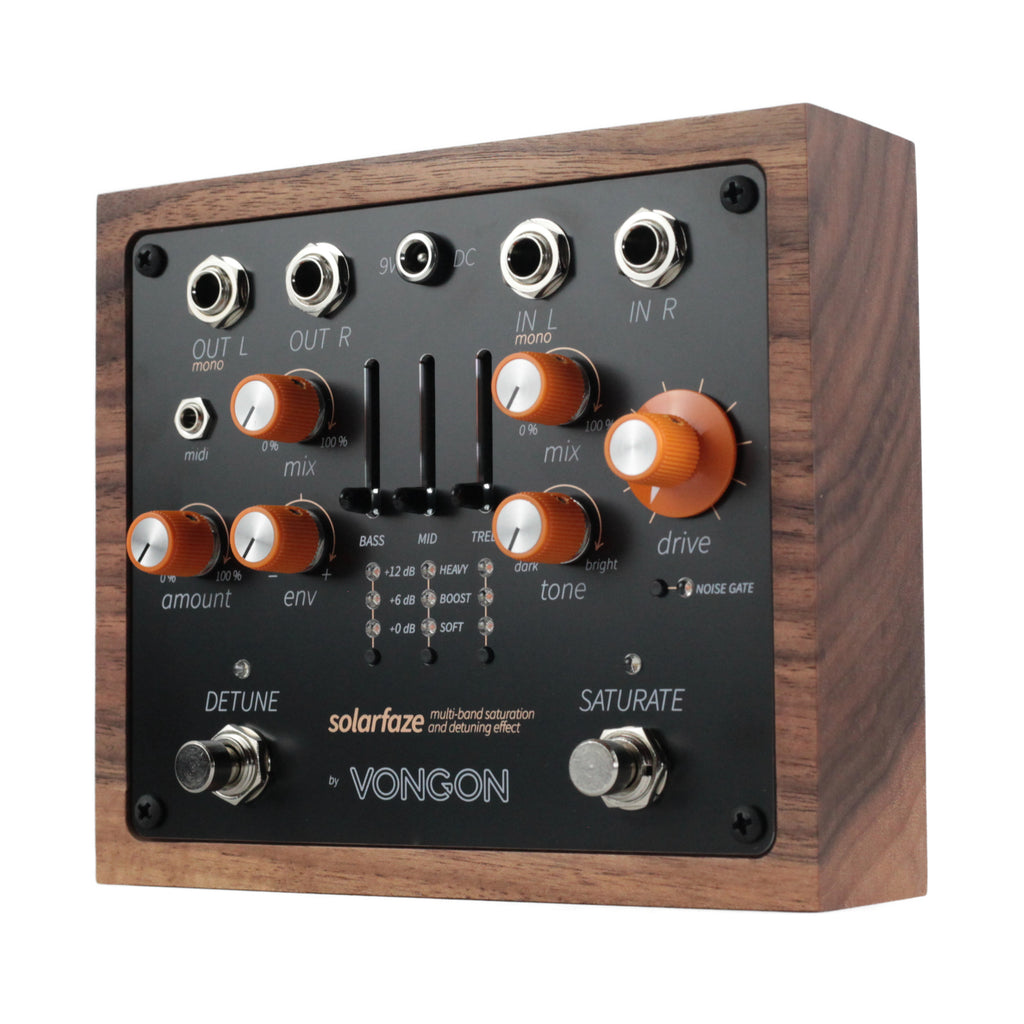 Vongon Solarfaze Multi-Band Saturation & Detuning Effect - Black & Walnut - 2