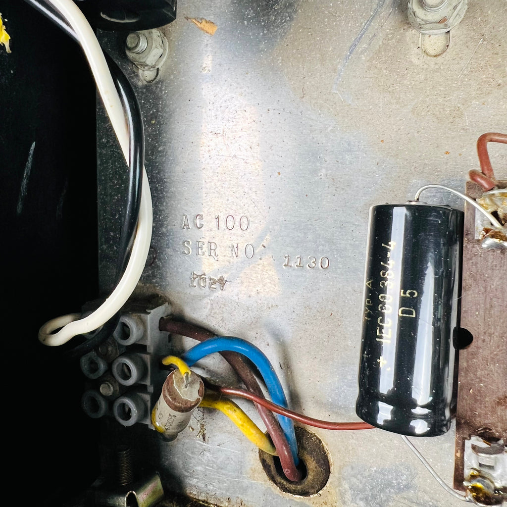Vox AC100 MKI Amplifier Head 1965 - Black - 15