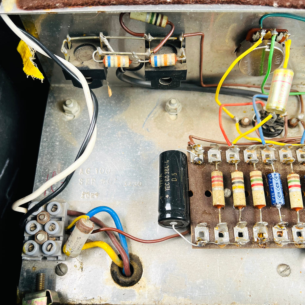Vox AC100 MKI Amplifier Head 1965 - Black - 16