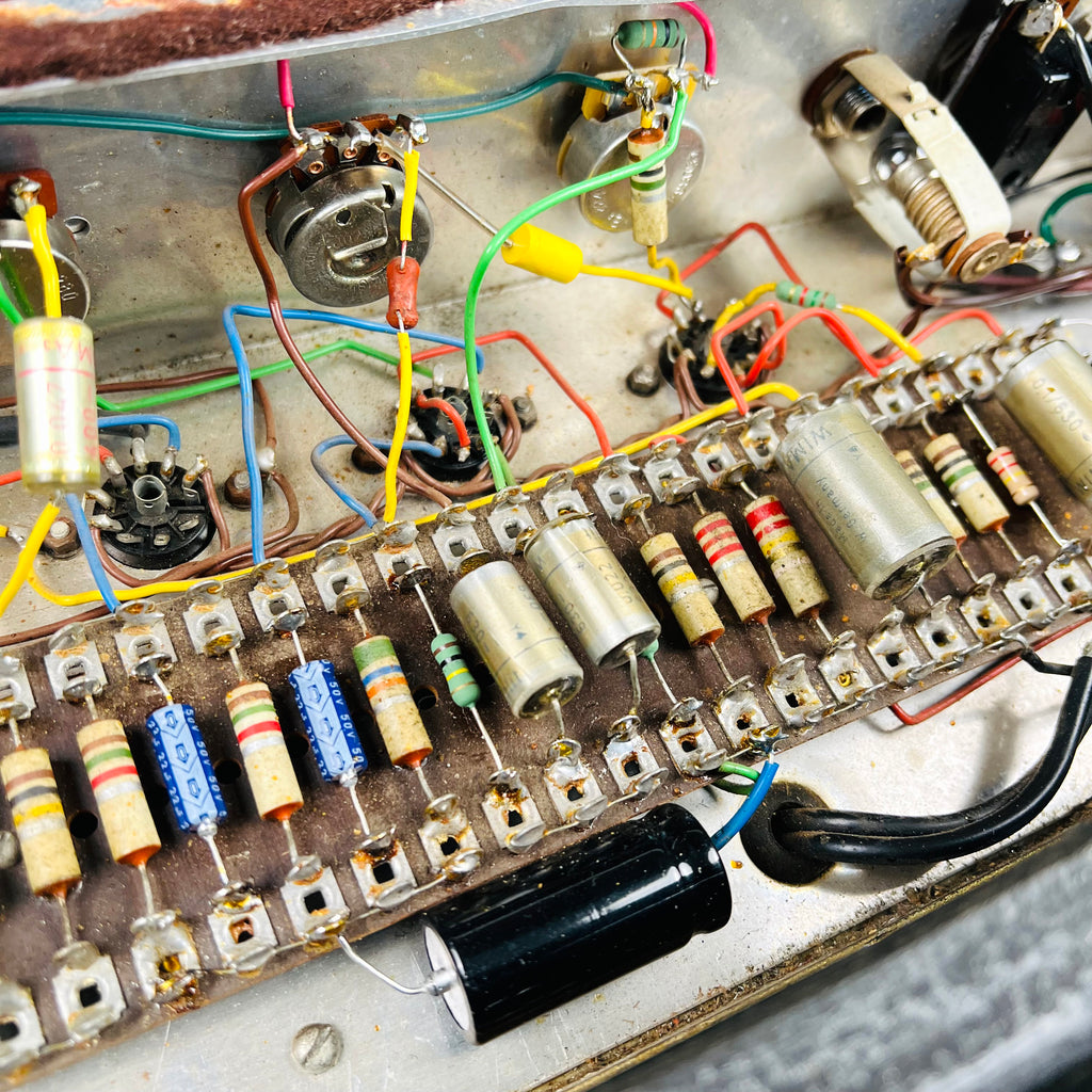 Vox AC100 MKI Amplifier Head 1965 - Black - 18