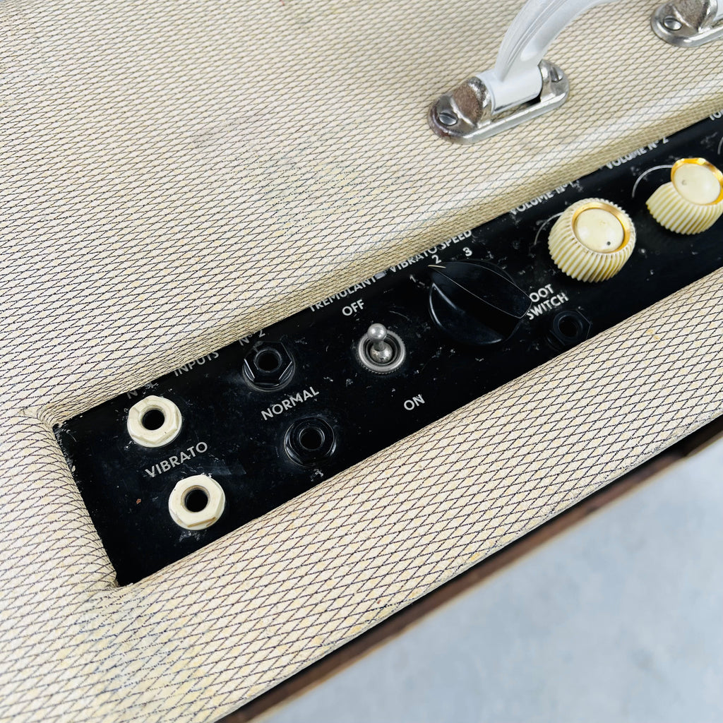 Vox AC15 1x12" Combo Amplifier 1959 - Cream - 8
