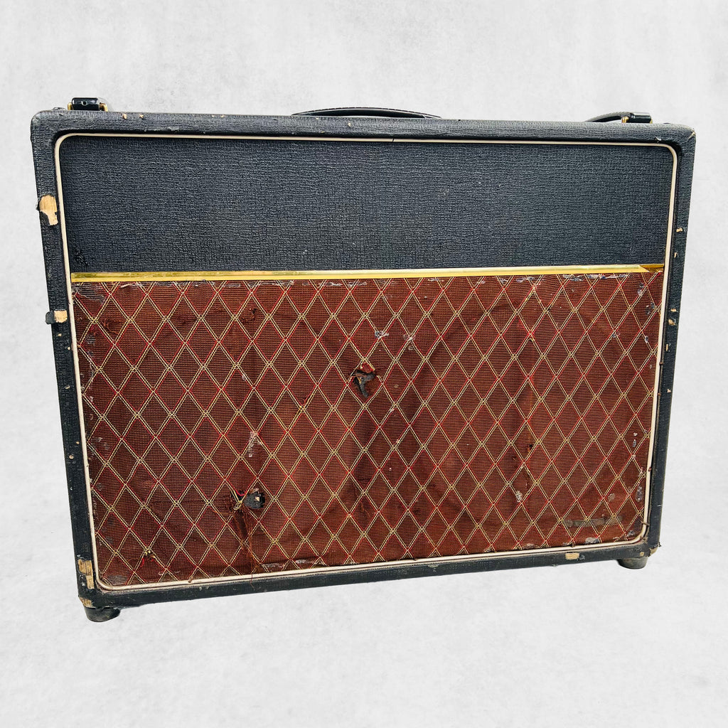 Vox AC15 Twin Bass 2x12" Combo Amplifier 1963 - Black - 1