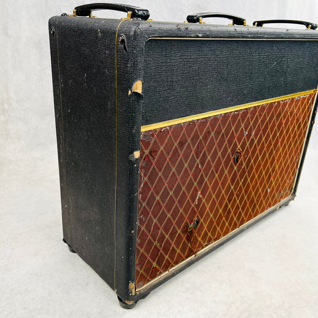Vox AC15 Twin Bass 2x12" Combo Amplifier 1963 - Black - 6