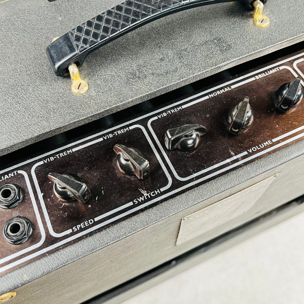 Vox AC30/6 Bass 2x12" Combo Amplifier 1964 - Black - 12