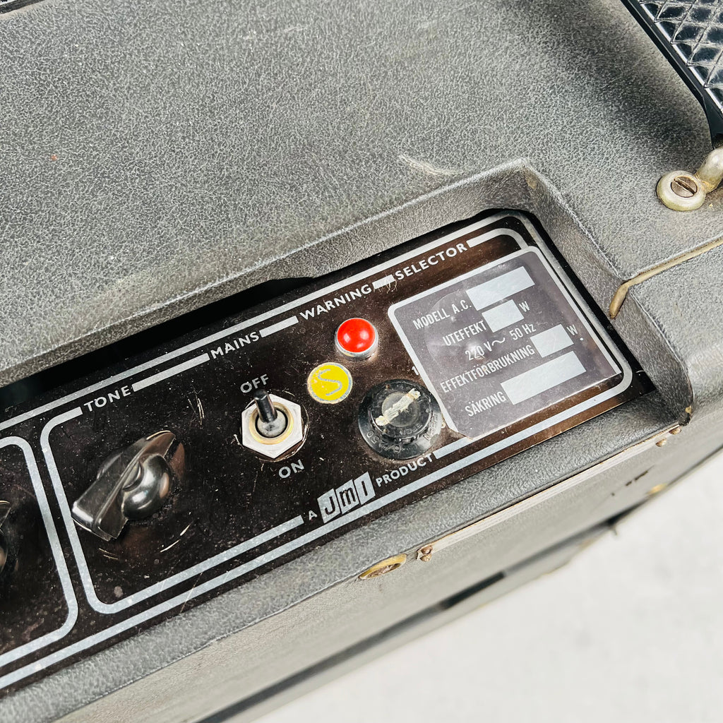 Vox AC30/6 Bass 2x12" Combo Amplifier 1964 - Black - 14
