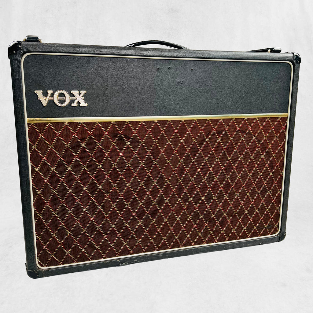Vox AC30/6 Bass 2x12" Combo Amplifier 1964 - Black - 1