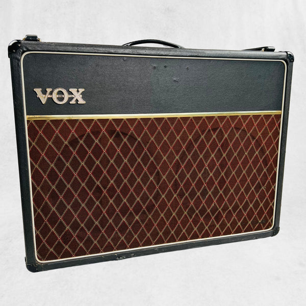 Vox AC30/6 Bass 2x12" Combo Amplifier 1964 - Black - 1