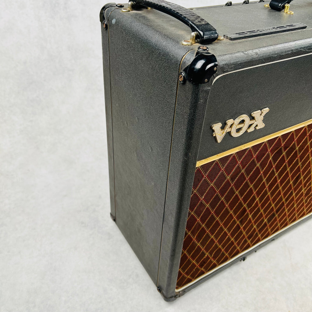 Vox AC30/6 Bass 2x12" Combo Amplifier 1964 - Black - 7
