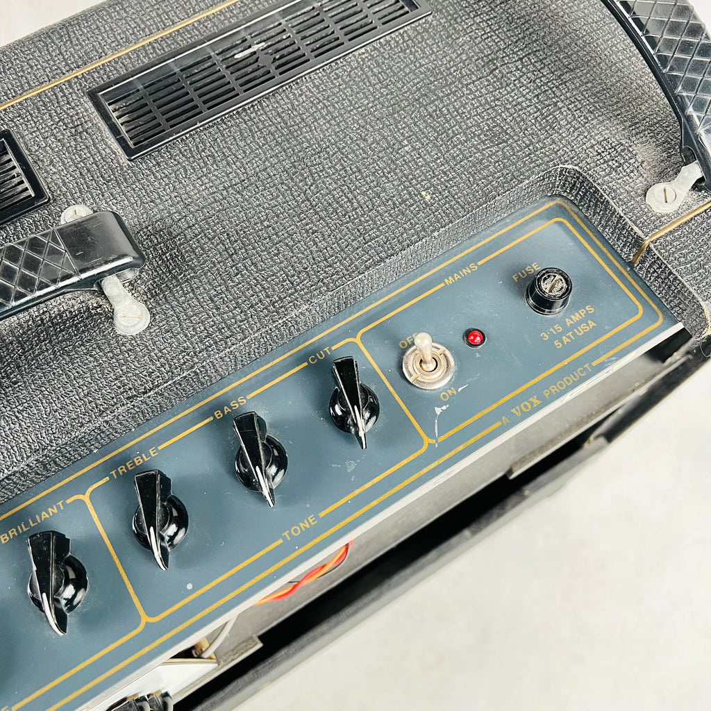 Vox AC30/6 Top Boost 2x12" Combo Amplifier 1982 - Black - 10