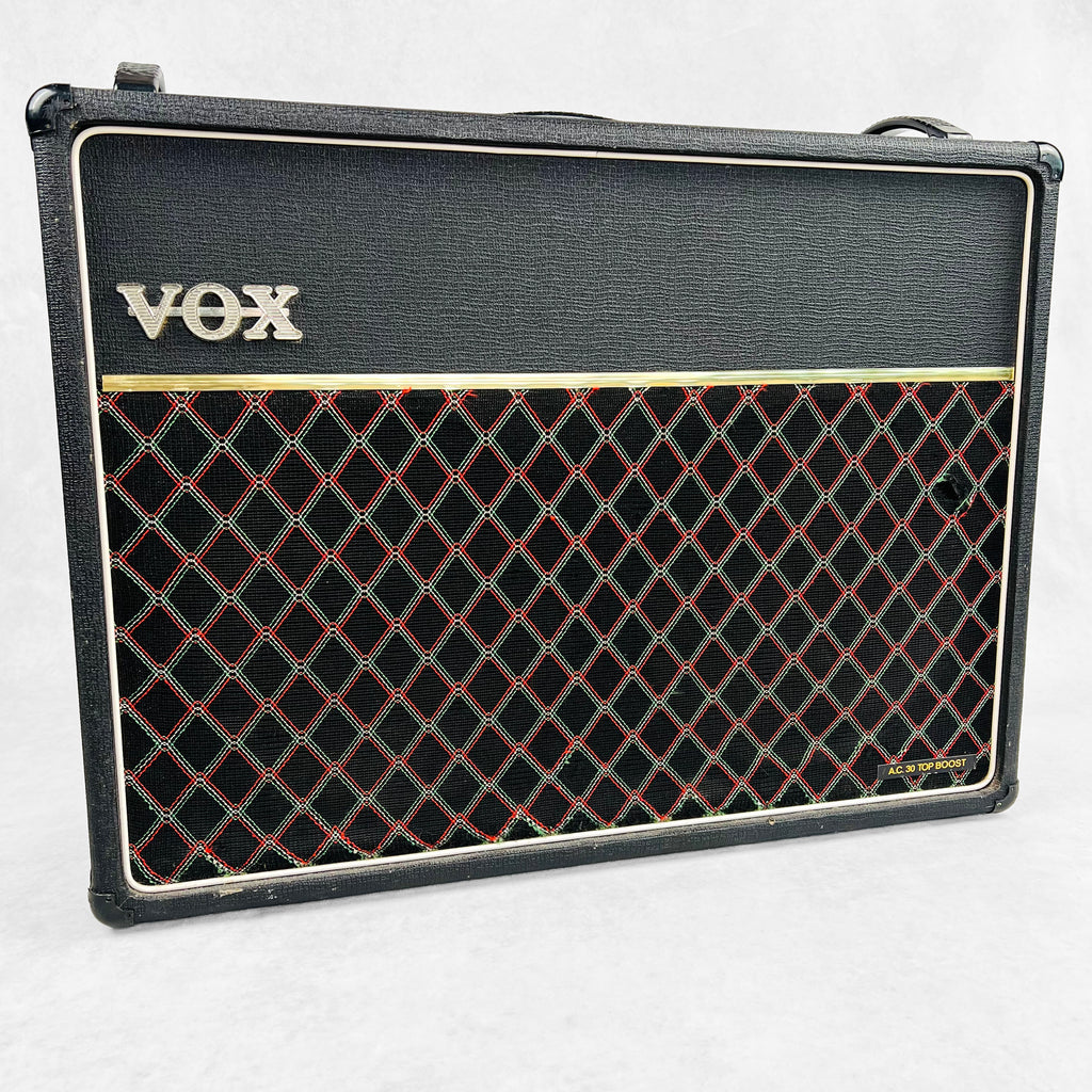 Vox AC30/6 Top Boost 2x12" Combo Amplifier 1982 - Black - 1