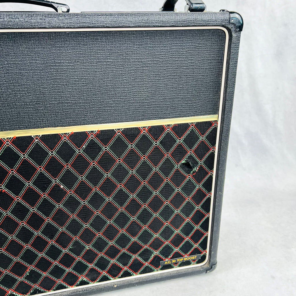Vox AC30/6 Top Boost 2x12" Combo Amplifier 1982 - Black - 4