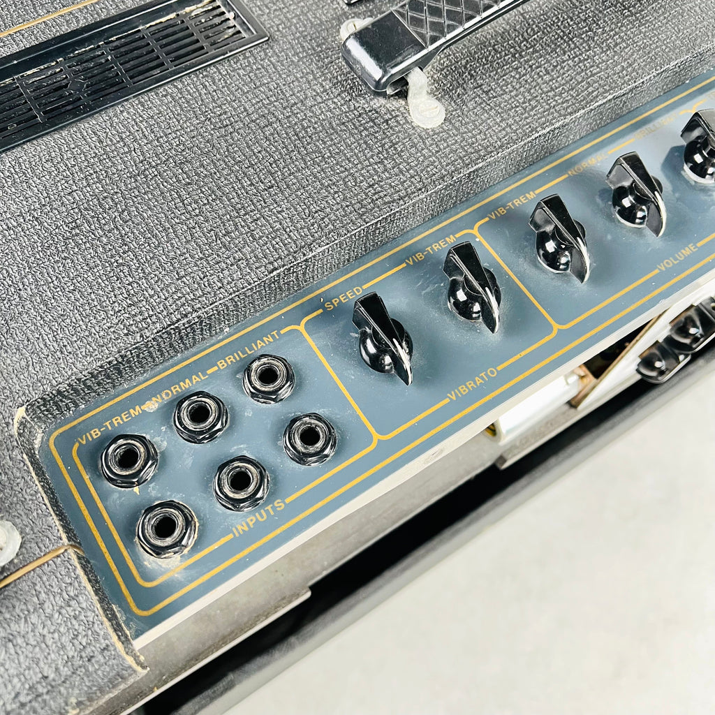 Vox AC30/6 Top Boost 2x12" Combo Amplifier 1982 - Black - 8