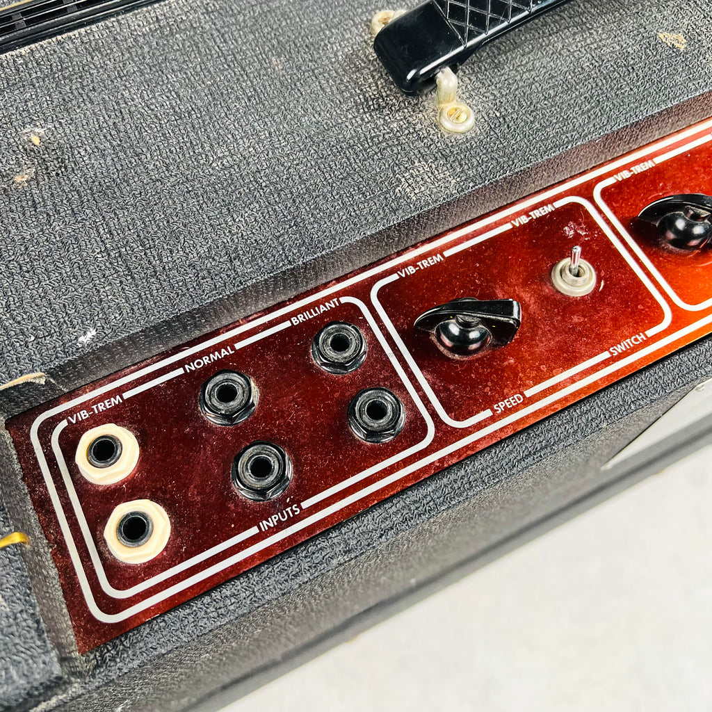 Vox AC30 Bass 2x12" Combo Amplifier 1964 - Black - 5
