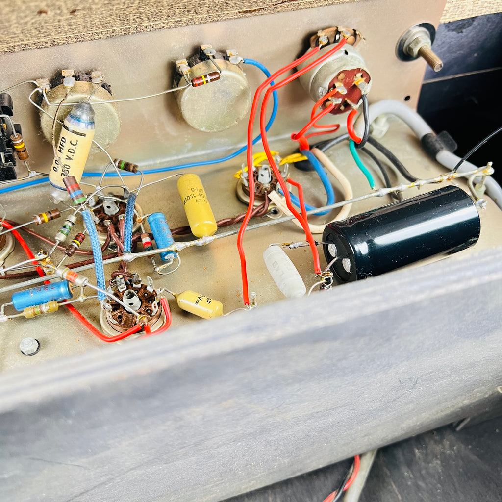 Vox AC4 1x8" Combo Amplifier 240v 1961 - Fawn - 15