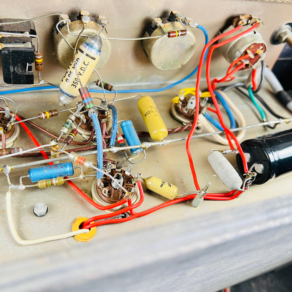 Vox AC4 1x8" Combo Amplifier 240v 1961 - Fawn - 16