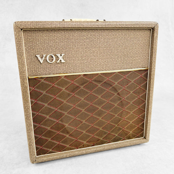 Vox AC4 1x8" Tube Combo Vintage Guitar Amplifier 1961 - Fawn -1