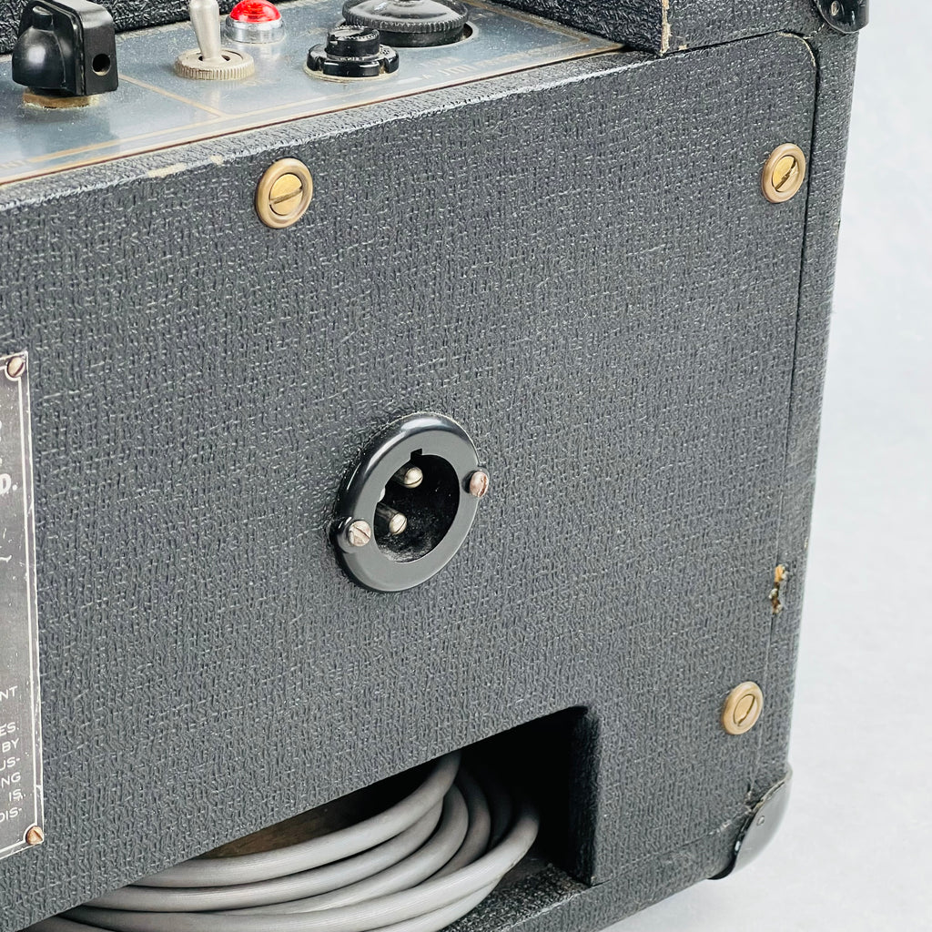 1965 Vox AC50 50w Vintage Guitar Amplifier Head - Black - 18