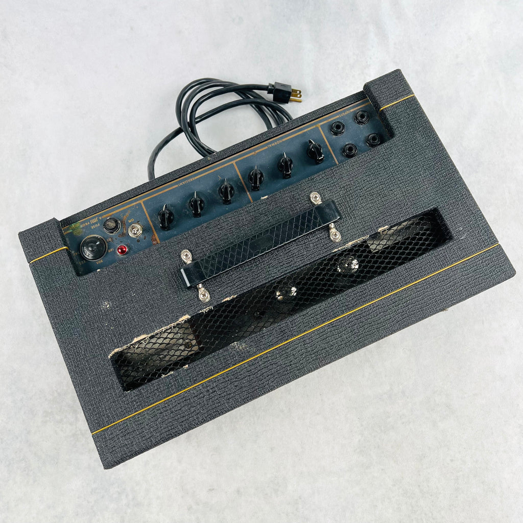1965 Vox AC50 50w Vintage Guitar Amplifier Head - Black - 9
