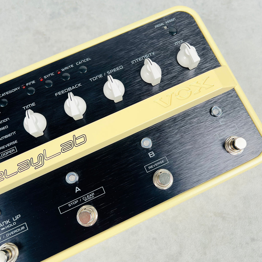Vox DelayLab Pedal 2010s - Cream - 3