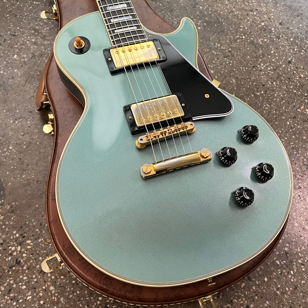 Gibson Custom Shop 1957 Les Paul Custom 2018 - Antique Pelham Blue - 10