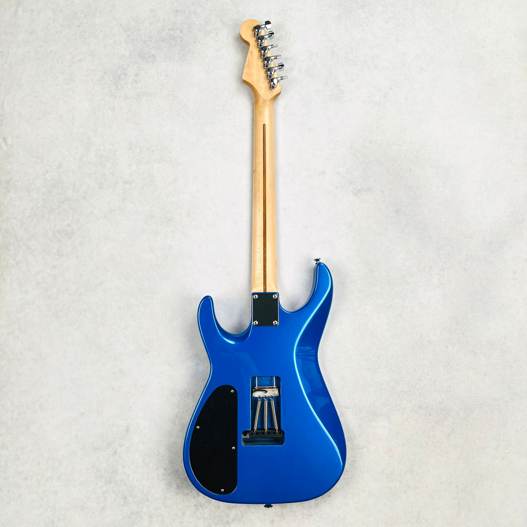 Warmoth Partscaster with EMG Kirk Hammett Bone Breaker Pickups 2020s - Metallic Blue - 10