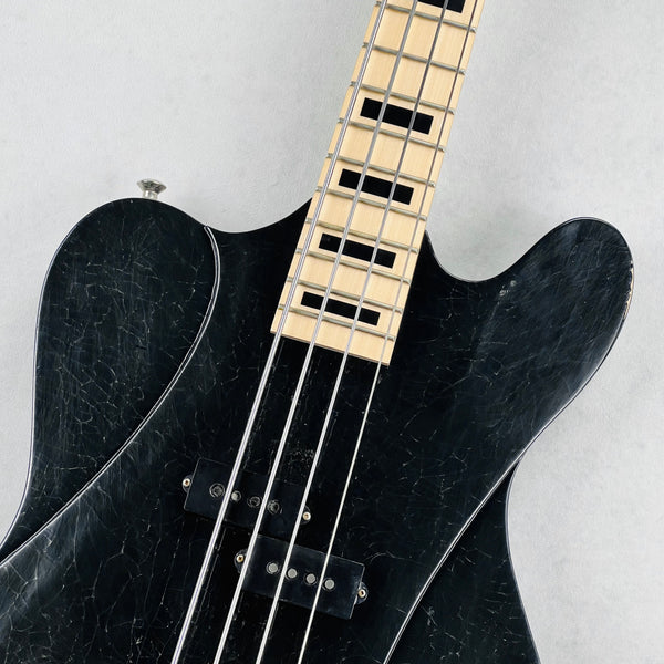 Warwick Custom Shop Masterbuilt Idolmaker Previously Owned By Juan Alderete 2018 - Aged Black - 3